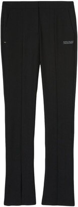 High-Waisted Tailored Trousers-BN