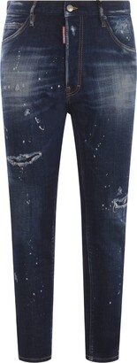 Jeans relax Long Crotch Jean In Denim