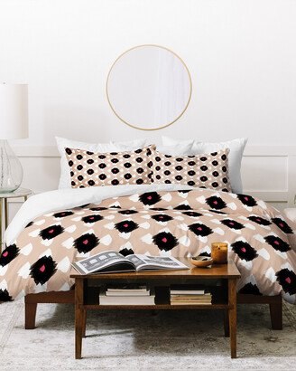 Allyson Johnson Ikat Class Duvet Cover Set