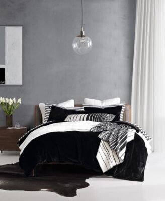 Solid Faux Fur Duvet Cover Sets