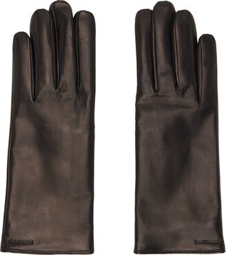 Black Embossed Gloves-AA