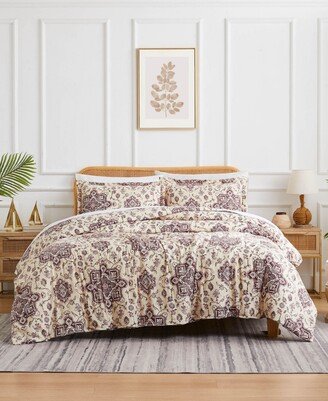 Persia Microfiber 2 Piece Duvet Cover Set, Twin