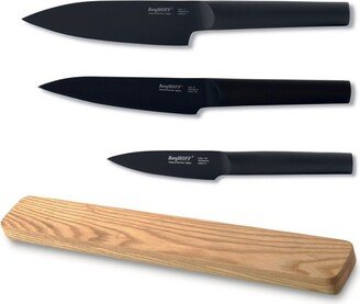 Ron 4Pc Cutlery Set, Black