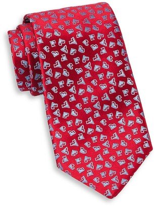 Neat V Silk Tie