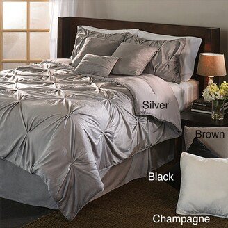 Microplush Pintuck 7-piece Comforter Set