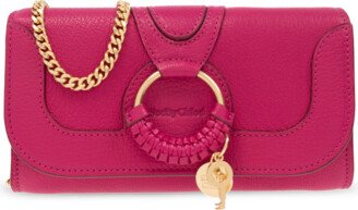 ‘Hana’ Wallet With Chain - Pink