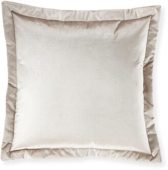 Olivia Quido Pebble Solid Velvet European Sham