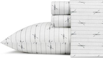 Cotton Percale 3 Piece Sheet Set, Twin