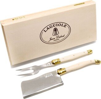 2Pc Laguiole Cheese Set