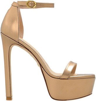 Nudist Hollywood Platform Sandals-AA