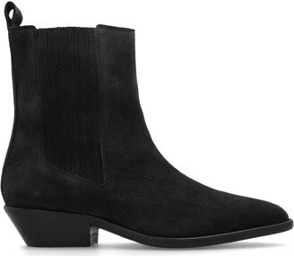 Delena Point-Toe Ankle Boots