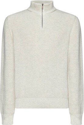 Alex High-Neck Knitted Jumper