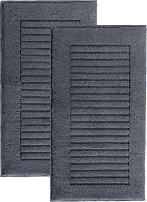 Vague 2-Pc. Turkish Cotton Bath Mat Set