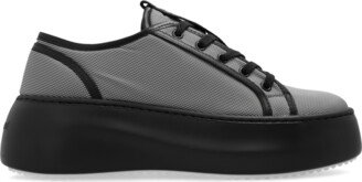 Platform Sneakers - Black-AE