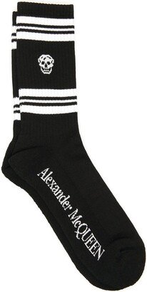 Logo Skull Crew Socks