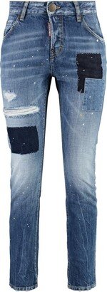 Cool Girl Cropped Jeans-AS