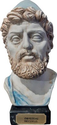 Odysseus Bust Statue Made Of Plaster