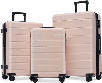 IGEMAN Luggage Sets Suitcase Set with Spinner Wheels