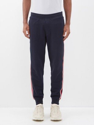 Tricolour-striped Cotton-jersey Track Pants