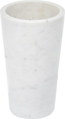 Ab Home 2-in-1 Marble Candle Holder Flower Vase, 3.9 D x 6.9 H