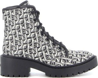 Pike Lace-Up Jacquard Boots