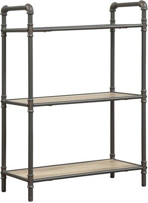 IGEMAN Itzel 3-Tier Wood&Metal Bookshelf