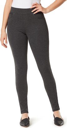 Women's Petite Avery Ponte Slim Pull On Pant