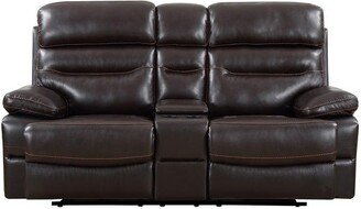 78 X 40 X 41 Brown Console Loveseat - 78 X 40 X 41