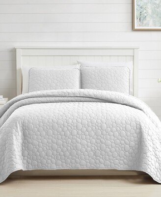 Pebbles 3 Piece Quilt Set, Queen