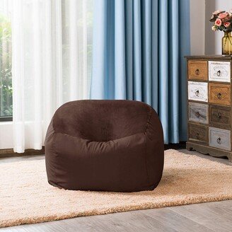 subrtex Stuffed Storage Bean Bag Chair Cover