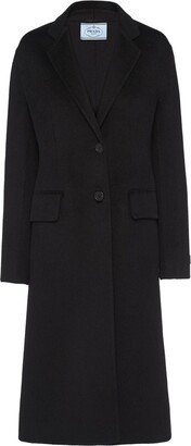 Single-Breasted Cashgora Coat