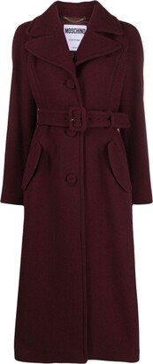 Belted Single-Breasted Coat-AC