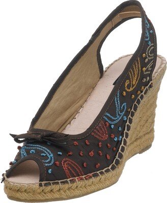 Women's Olympus Raffia Wedge