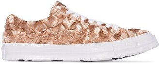 x Golf Le Fleur Ox Quilted Velvet/Brown Sugar sneakers