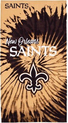 NFL New Orleans Saints Pyschedelic Beach Towel