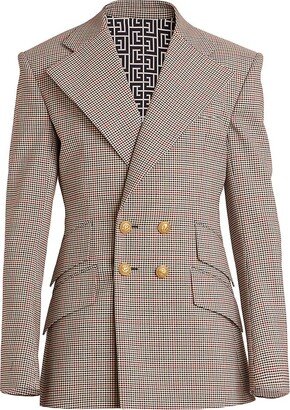 Prince Of Wales Check Blazer-AA