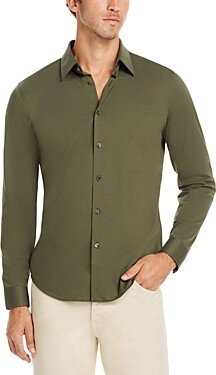 Sylvain Structure Knit Regular Fit Shirt