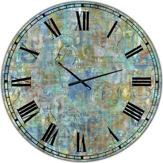 Designart Mind Blown Large Modern Wall Clock - 36 x 36