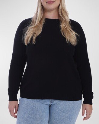 Plus Size Cashmere Crewneck Sweater