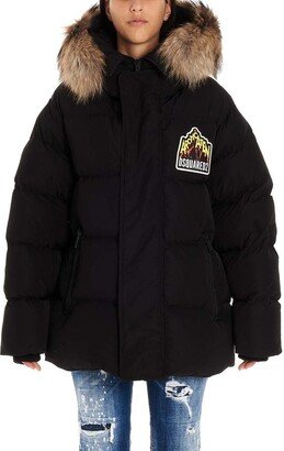 Logo Patch Down Jacket-AC