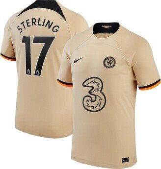 Men's Raheem Sterling Gold Chelsea 2022/23 Third Breathe Stadium Replica Player Jersey