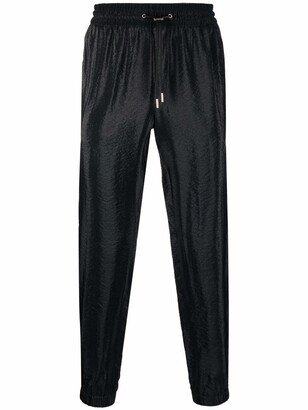 Side-Stripe Tapered Trousers-AA