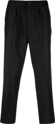 Cropped Tailored Trousers-BA