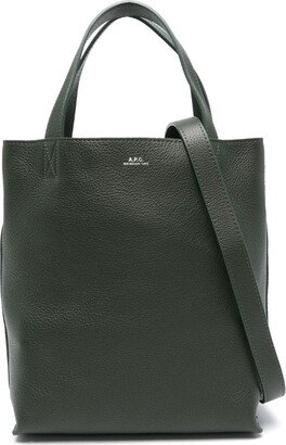 small Maiko leather tote bag