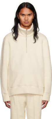 Off-White Half-Zip Sweater-AC