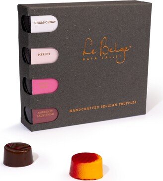 Le Belge Chocolatier Wine Tasting Pearl Box Set, 16 Pieces