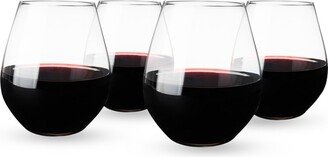 Authentis Wine Glasses, Set of 4, 22 Oz