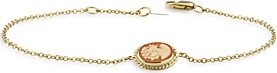 Cameo Medallion Link Bracelet in 14K Yellow Gold - 100% Exclusive