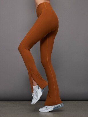 Split Bootcut Legging in Melt - Caramel Cafe