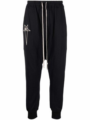 Embroidered-Logo Track Pants-AC